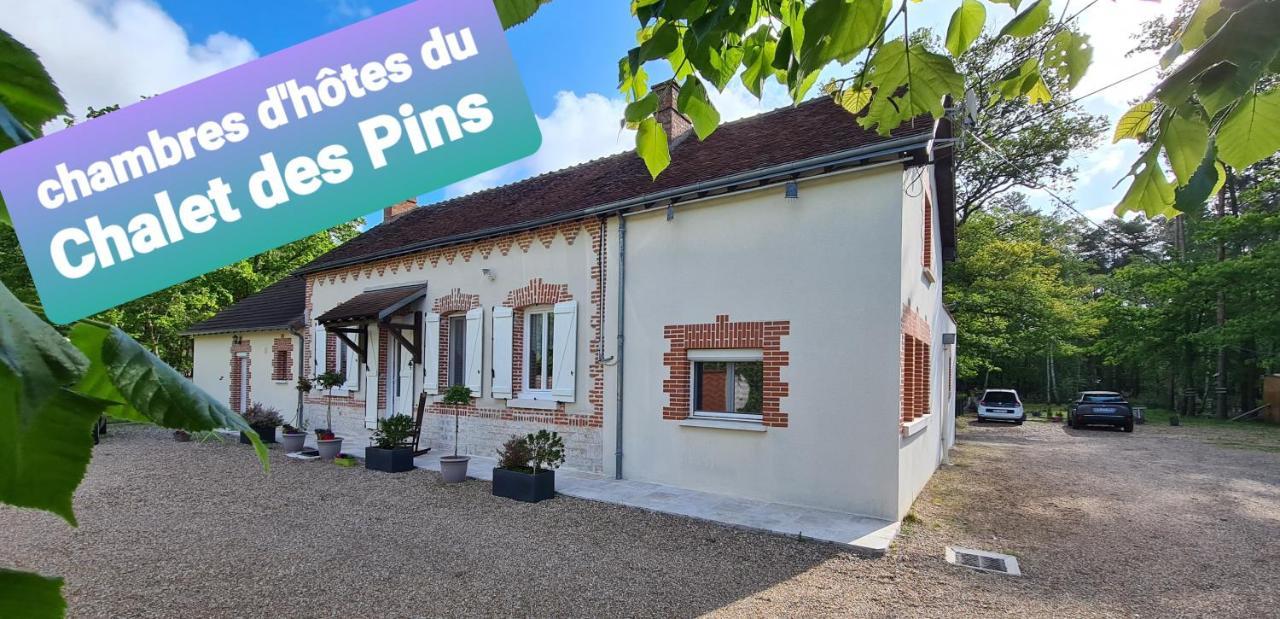 Le Chalet Des Pins Hotel Rougeou Bagian luar foto