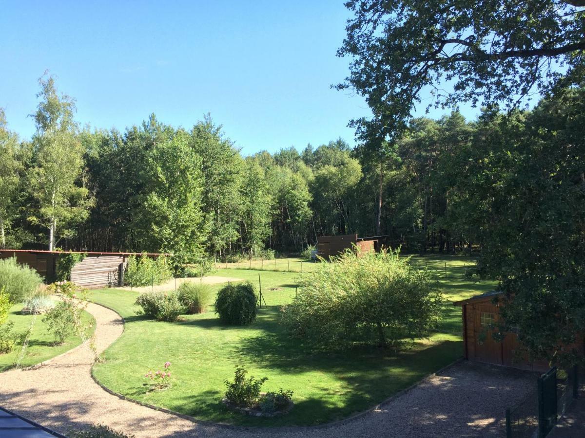Le Chalet Des Pins Hotel Rougeou Bagian luar foto